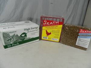 New Bird Feed and Feeder