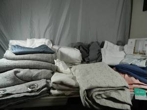 Huge Lot of Curtains  Fabric