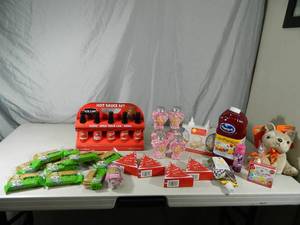 Assorted Candy and Food