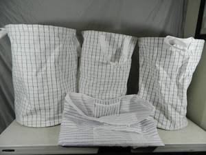 3 New Collapsible Hampers and New Laundry Bag