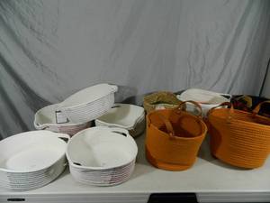 10 New Woven Baskets and Bins