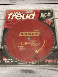 lot 35 image: Freud Diablo 10 60 Teeth Finish Saw Blade