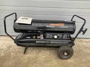 lot 83 image: Remington HH-175J-KFA 175,000 BTU Forced Air Heater