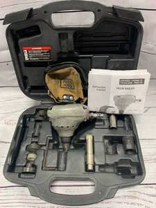 lot 84 image: Porter Cable PN650 Palm Nailer Kit w Accessories