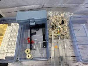 lot 95 image: Wine Making Supplies- Refractometer, Corks and More