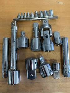 lot 111 image: Set of 2 Chrome Vanadium Socket Sets