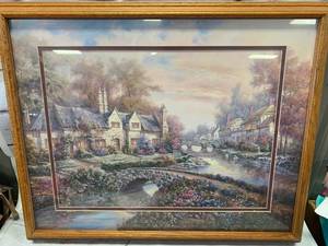 lot 188 image: Beautifully Framed Artwork 25 x 31