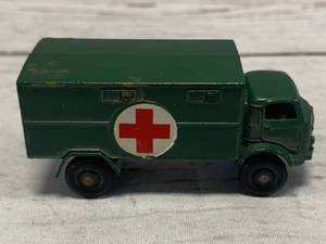 lot 101 image: Lesney Matchbox Ford 3 Ton Service Ambulance #63