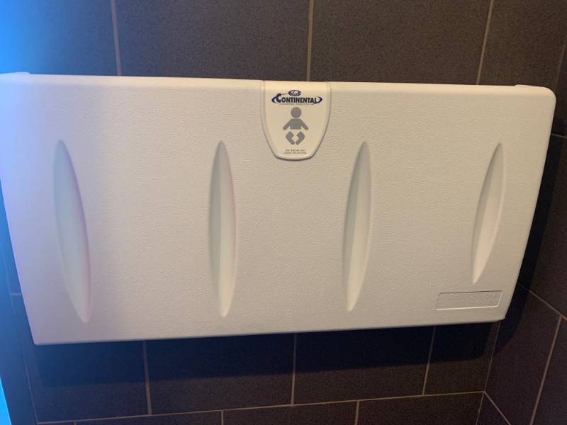 continental baby changing station