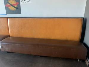 8 Foot Long Restaurant Booth