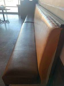 8 Foot Long Restaurant Booth