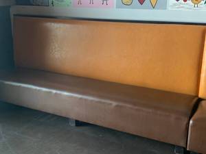8 Foot Long Restaurant Booth