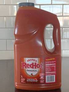 1 Gallon of Franks Hot Sauce (in date)