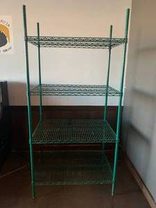 Commercial Racking  Shelving (24 x 35 x 74 12 tall)