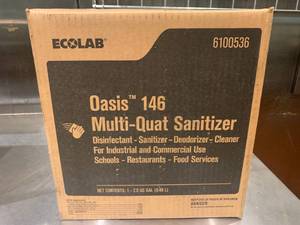 Ecolab 6100536 Sanitizer 2.5 Gallon (sold $110 ebay)