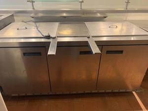 Delfield 4472N-30M-A64 Refrigerated Sandwich Prep Table