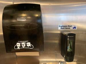 Paper Towel & Soap Dispenser
