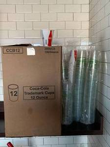 Hundreds of Coke & Misc Cups