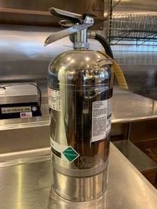 Fire Extinguisher 6 Liter K Class (inspected oct 2019)