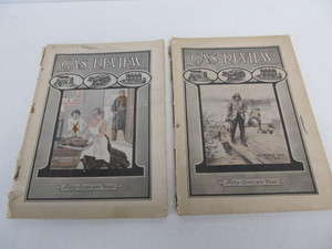 lot 97 image: 2 Early Issues of Hit & Miss Engine GAS REVIEW Magazine - 1911