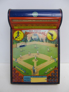 lot 101 image: Excellent Original 1920s Frantz GREAT AMERICAN BASEBALL GAME 