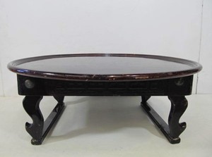 lot 201 image: Vintage Folding Oriental Lap Table