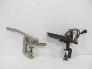 lot 209 image: Vintage Squirrel Nutcracker & Antique Cherry Pitter