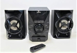 lot 225 image: Working SONY Home Audio Stereo System wSpeakers & Remote