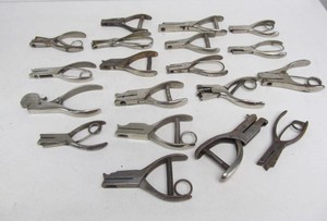 lot 138 image: Collection of Vintage & Antique Railroad Ticket Punches