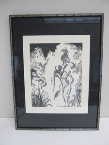 lot 171 image: Hand Signed & Numbered Print - Rive DAnimaux