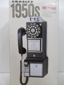 lot 155 image: Brand New CROSLEY 1950s Style Pay Telephone