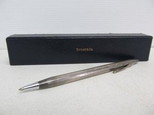 lot 4 image: Old Vintage Signed TIFFANY Sterling Silver Pen wOriginal Box