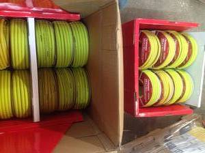 lot 31 image: PALLET WITH 10 HUSKY HYBRID AIR HOSES (NEVER USED IN GOOD CONDITION)