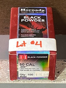 Full 100-Count Box Of Hornady 50-Cl...