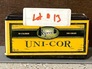 (1) Full 50-Count Box Of Speer Uni-...