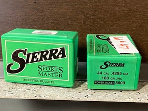 (2) Full Boxes Of Sierra 44-Cal .42...