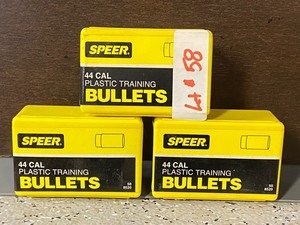 (3) Full Boxes Of Sper 44-Cal Plast...