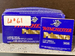 Full Case Of Winchester No.WSR Prim...