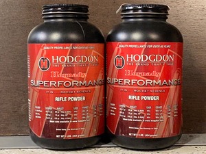 (2) 1# Cans Of Hodgdon Hornady Supe...