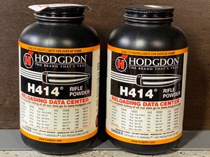 (2) 1# Cans Of Hodgdon H414 Rifle P...