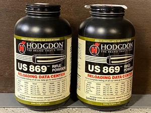 (2) 1# Cans Of Hodgdon US869 Rifle ...