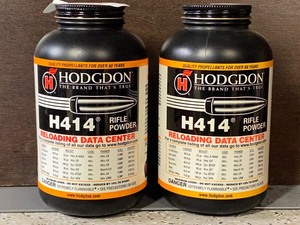 (2) 1# Cans Of Hodgdon H414 Rifle P...