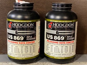 (2) 1# Cans Of Hodgdon US869 Rifle ...