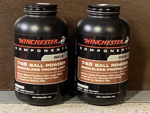 (2) 1# Cans Of Winchester 748 Ball ...