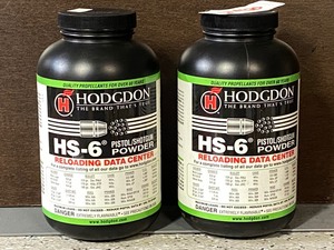 (2) 1# Cans Of Hodgdon HS-6 Pistol...