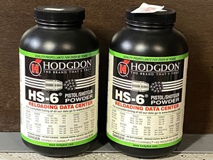 (2) 1# Cans Of Hodgdon HS-6 Pistol...