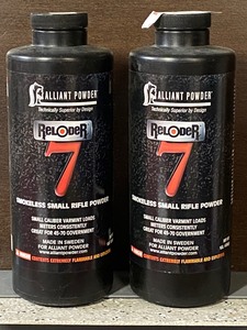 (2) 1# Cans Of Alliant Reloader-7 S...