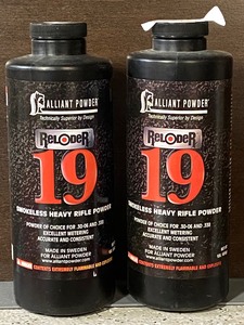 (2) 1# Cans Of Alliant Reloader-19 ...