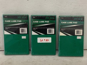 (3) New RCBS Case Lube Pads ...
