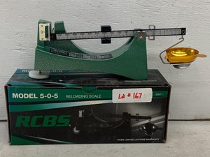 RCBS Model 5-0-5 Reloading Scale ...